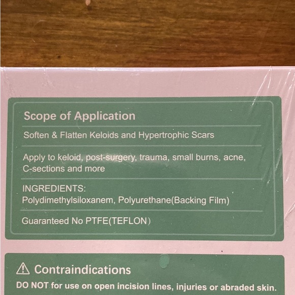 New silicone scar sheets - Picture 2 of 3